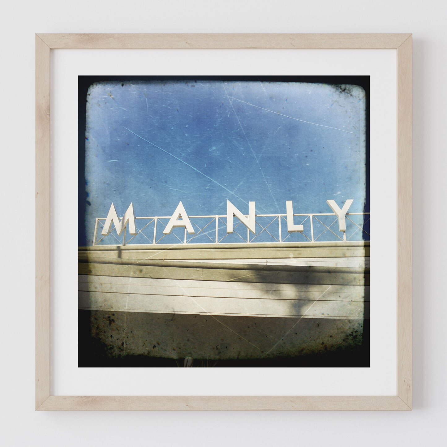 Manly Sign at the Wharf