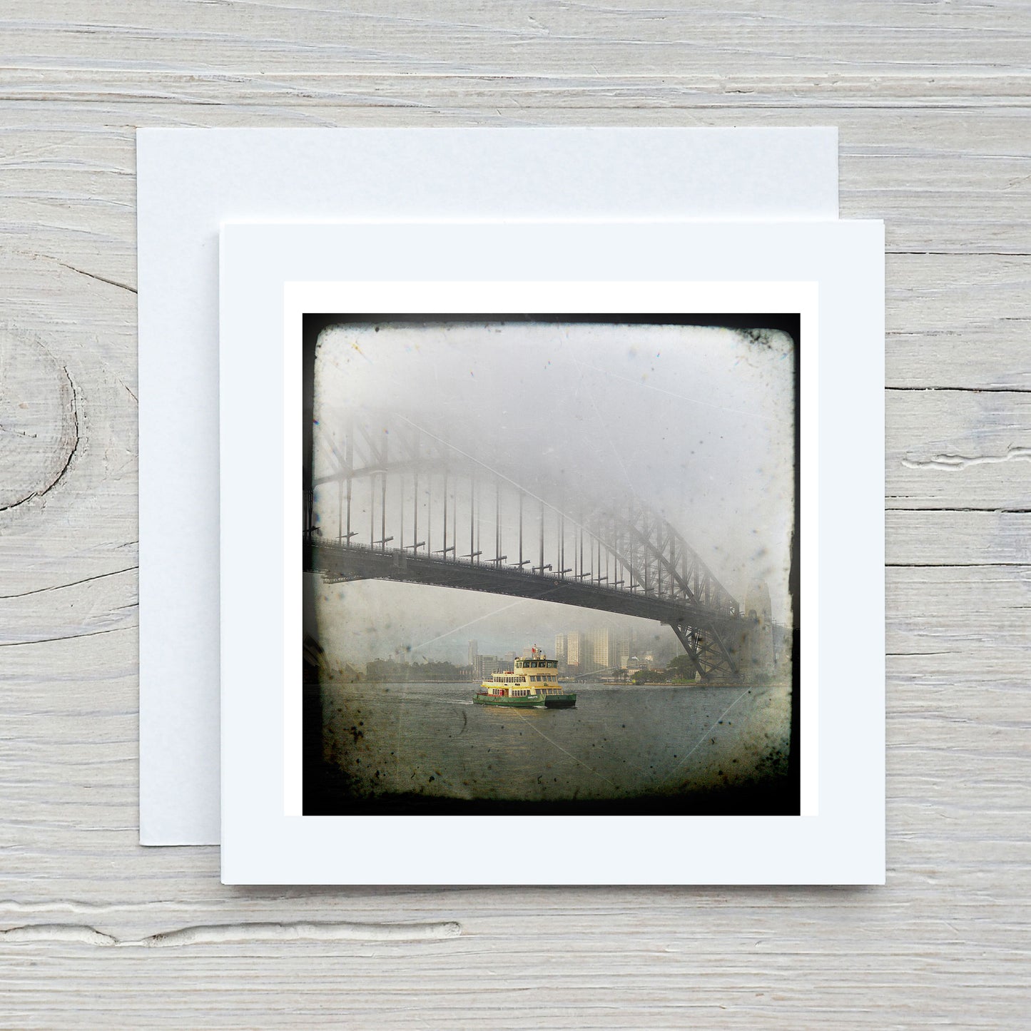 Greeting Card - Sydney Harbour Bridge Ferry