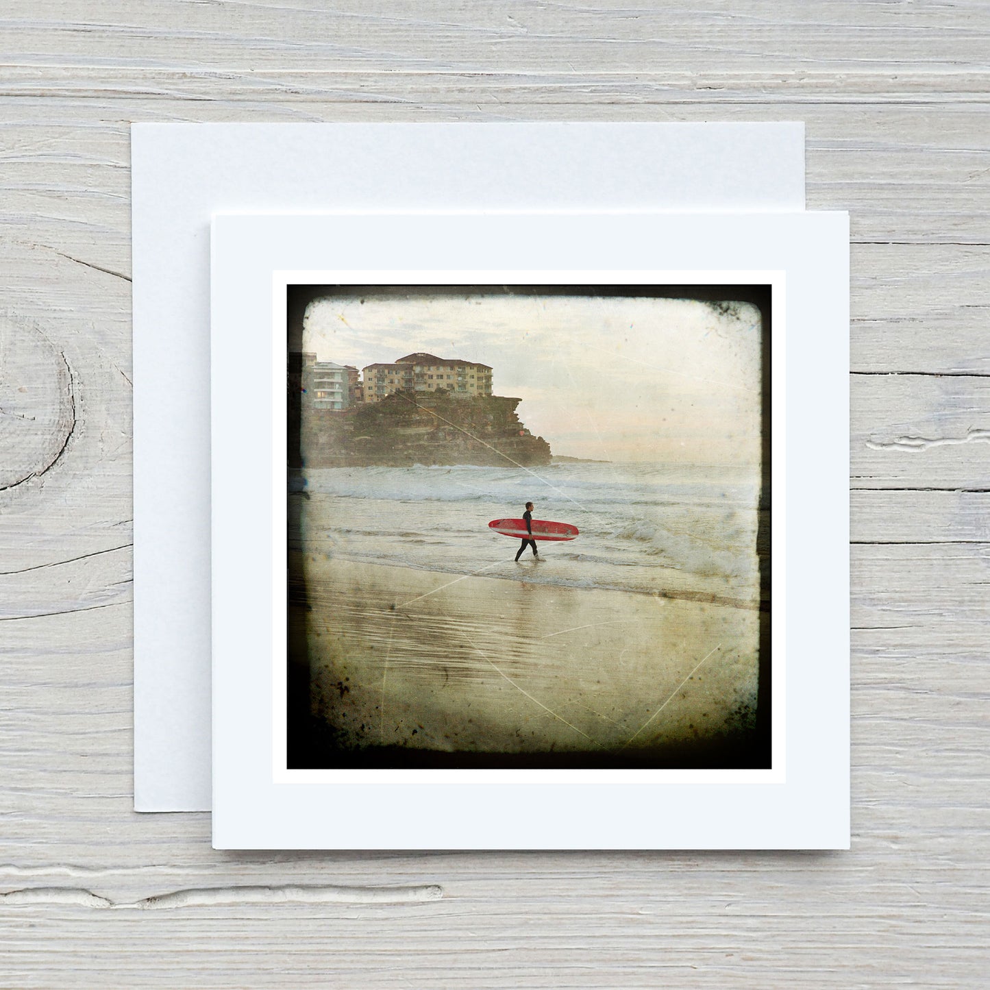 Greeting Card - Surfer Waits 3