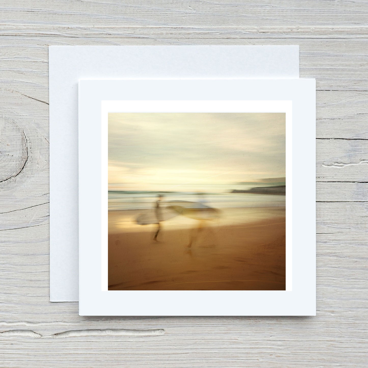 Greeting Card - Surfer Ghost