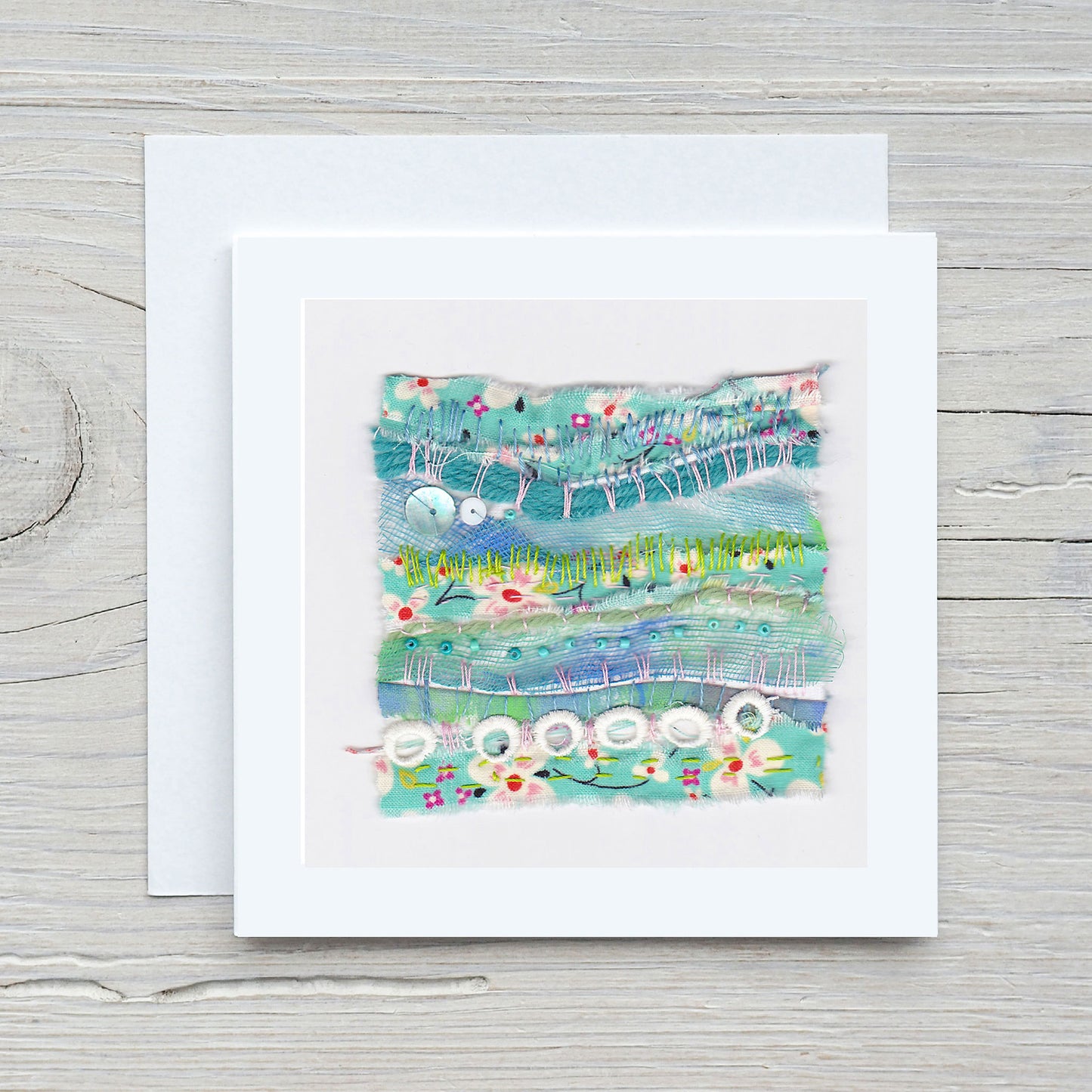 Greeting Card - Abstract Textile #1