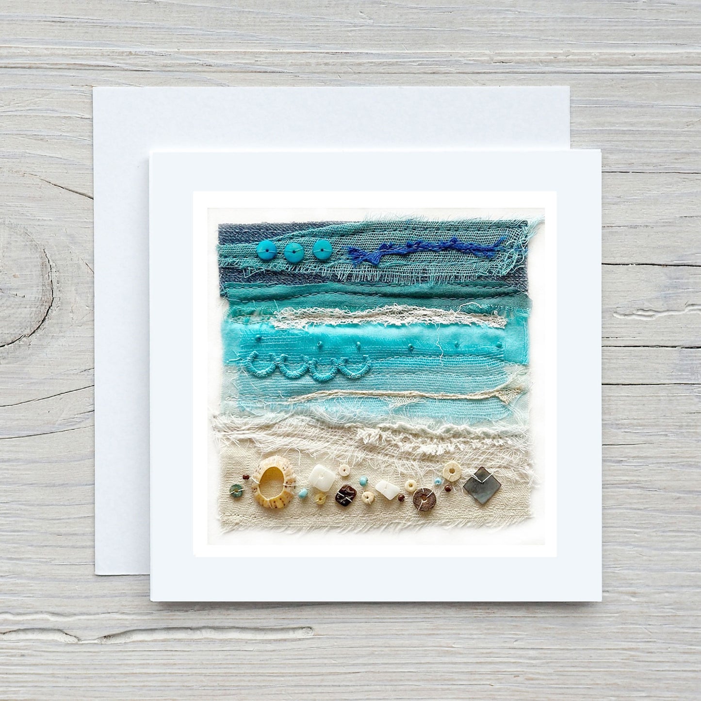 Greeting Card - Abstract Beachscape #2