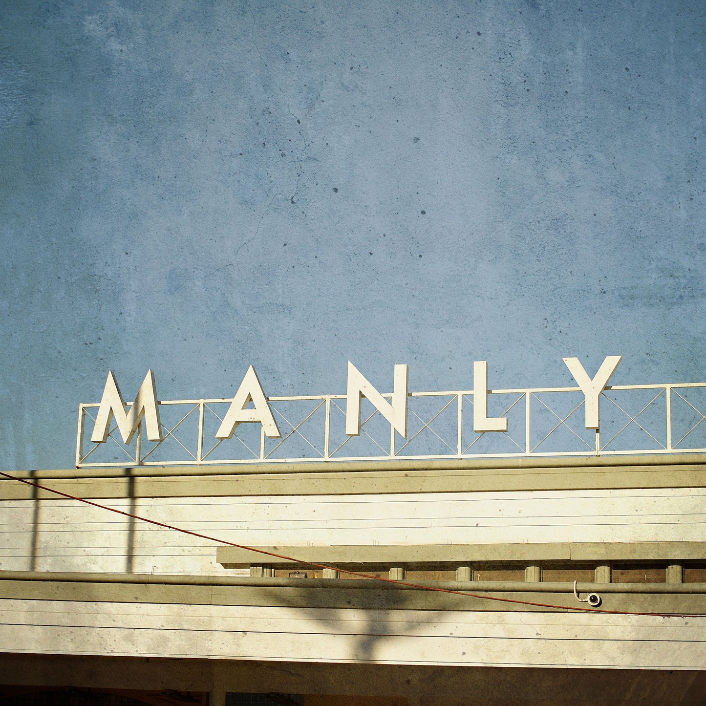 Manly Sign at the Wharf SQ