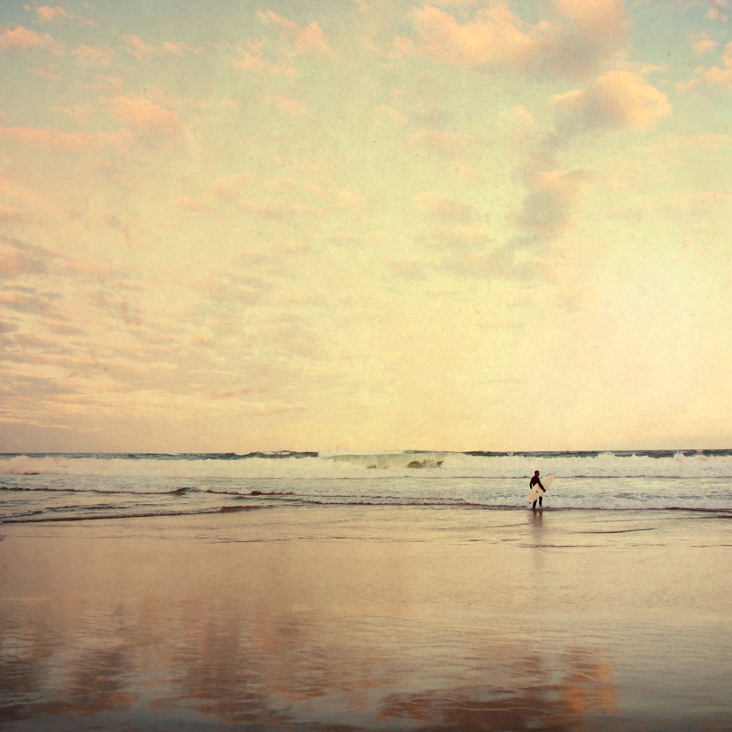 Lone Surfer at Manly Beach