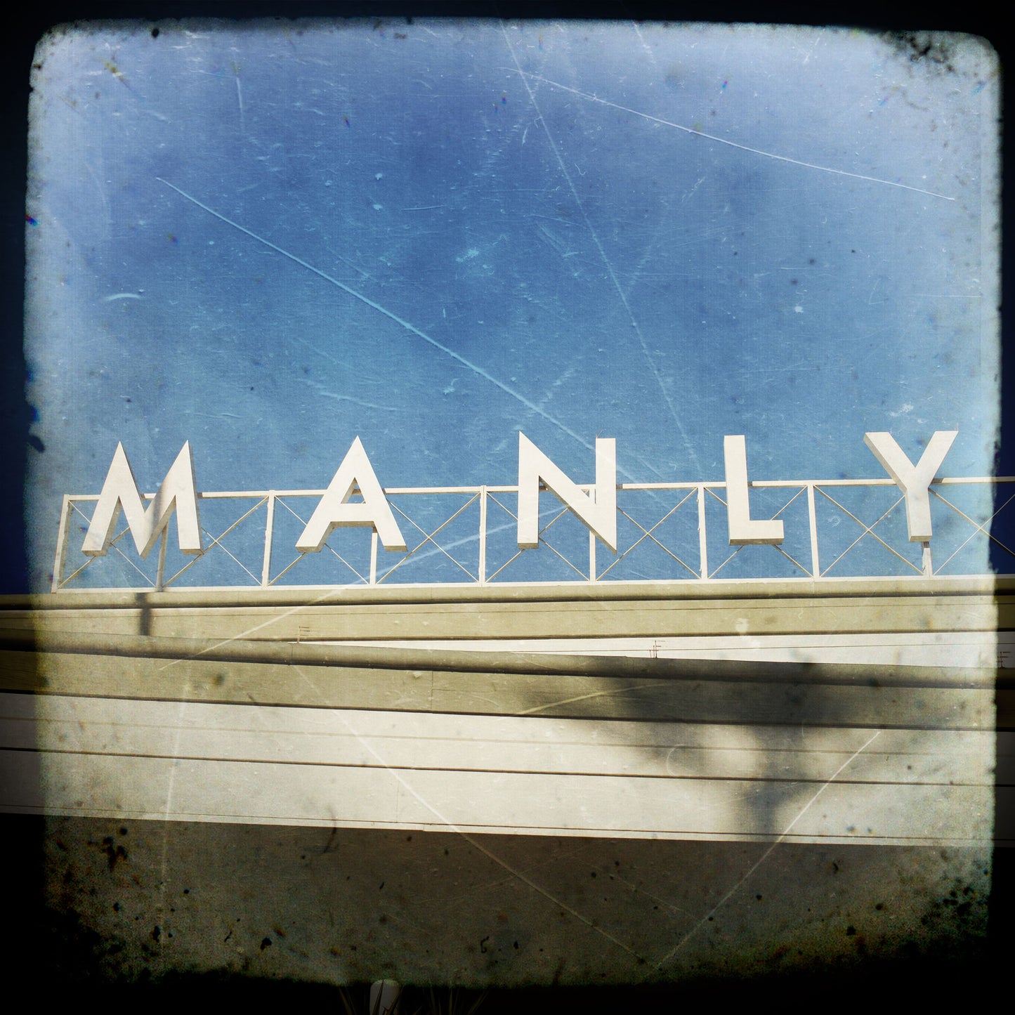 Manly Sign at the Wharf