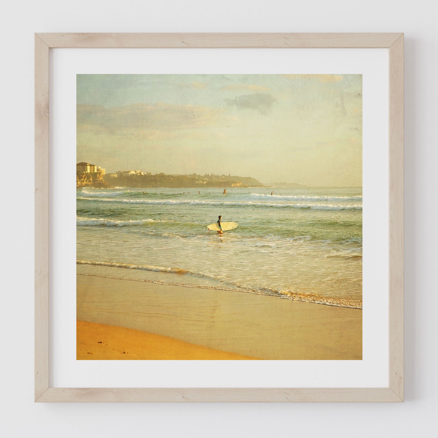 Surfer at Sunrise at Manly Beach #1
