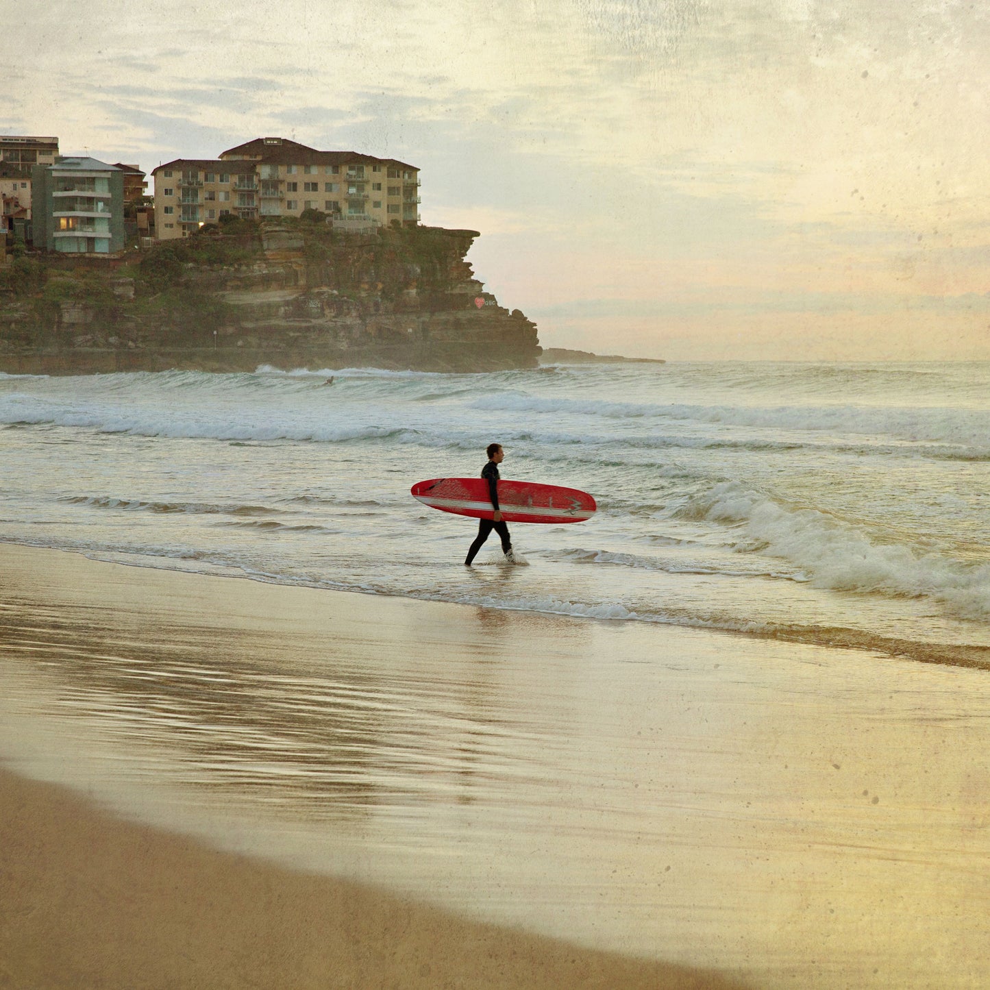 Surfer at Queenscliff