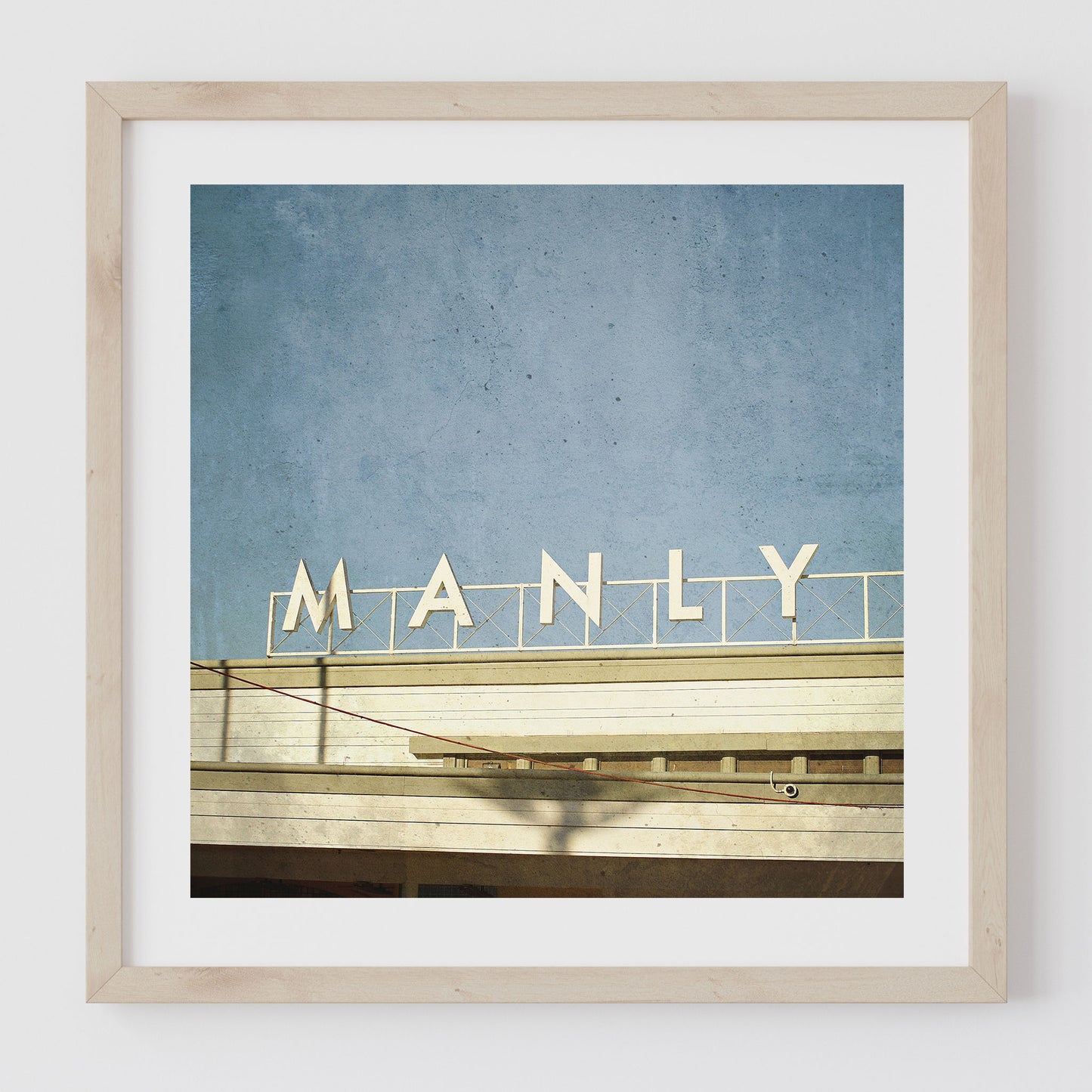 Manly Sign at the Wharf SQ