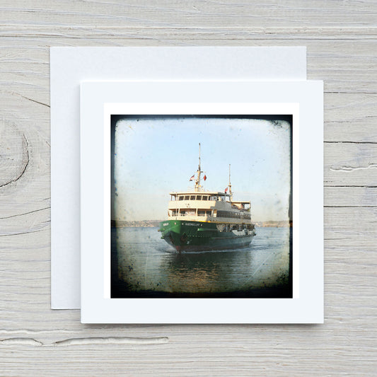 Greeting Card - Manly Ferry