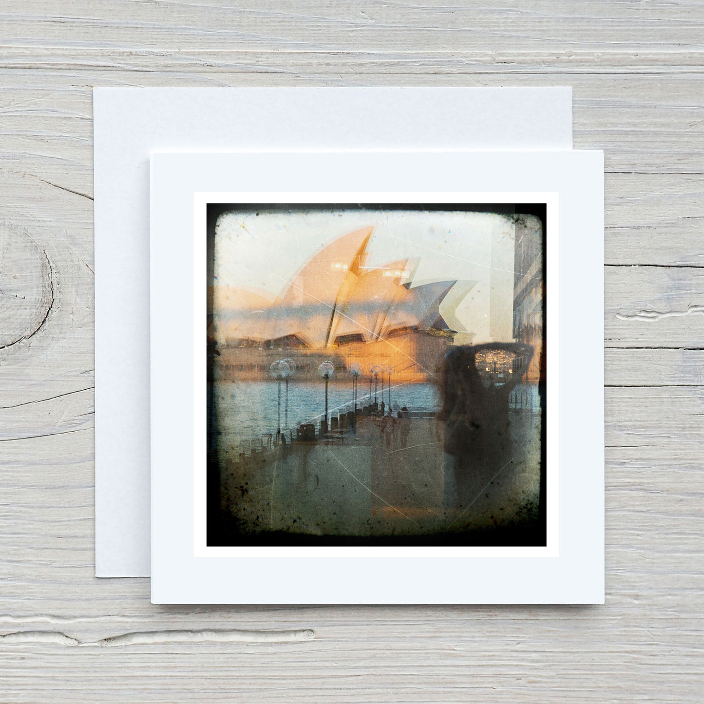 Greeting Card - Sydney Opera House Reflection