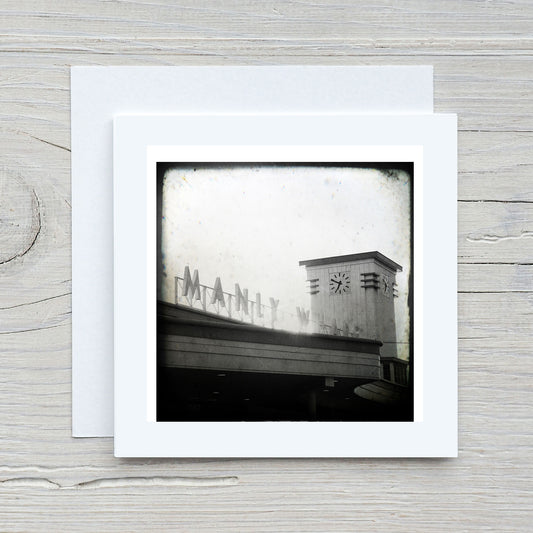 Greeting Card - Manly Wharf
