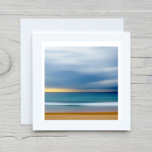 Greeting Card - Manly Beach Clouds