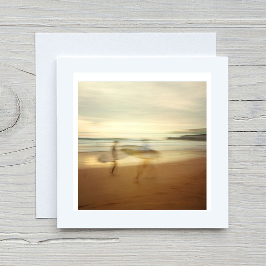 Greeting Card - Surfer Ghost