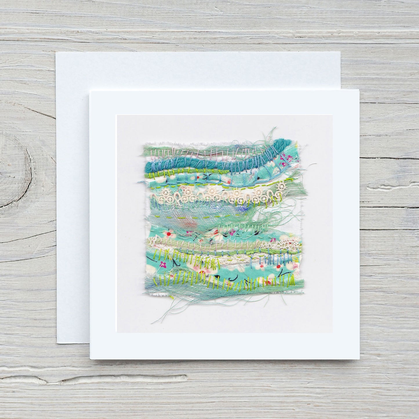 Greeting Card - Abstract Textile #2