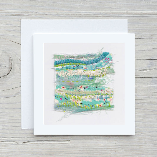 Greeting Card - Abstract Textile #2