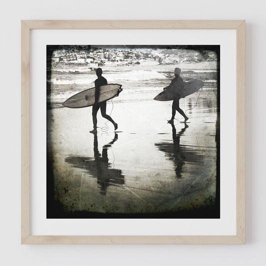 BW Two Surfers